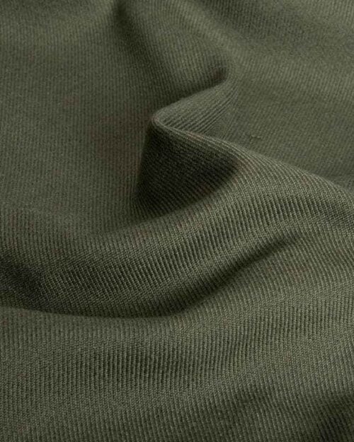 vlamvertragende aramide-modacrylstof in olijfgroen, beschermende kleding en werkkleding