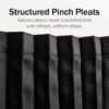 begoodtex-flame-retardant-blackout-curtain-08 flame retardant blackout curtain black polyester finished short curtain 99.9 blackout