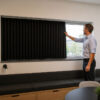begoodtex-flame-retardant-blackout-curtain-09 flame retardant blackout curtain black polyester finished short curtain 99.9 blackout