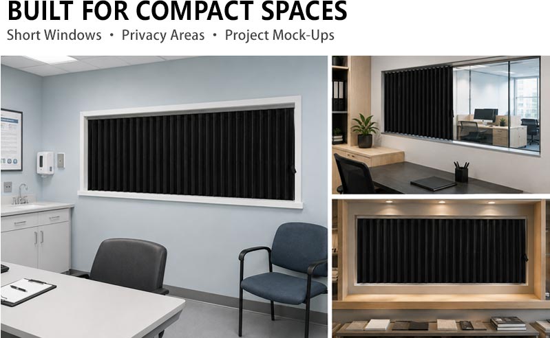 Cortina corta opaca ignífuga para ventanas pequeñas, 90% de bloqueo de luz, poliéster, plisada, suministro personalizado 5 Cortina opaca ignífuga Begoodtex 0 11