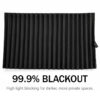 begoodtex-flame-retardant-blackout-curtain-10 flame retardant blackout curtain black polyester finished short curtain 99.9 blackout