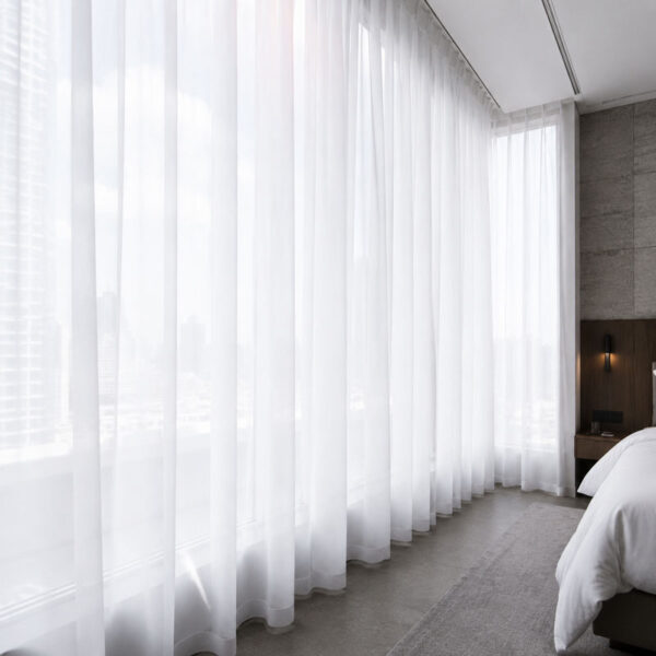 begoodtex-vlamvertragende-transparante-stof-03 Effen voile gordijnstof voortel doorschijnende gordijnen, vlamvertragend, 85 g/m², 280 cm, bulk OEM