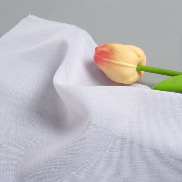 begoodtex-flame-retardant-sheer-fabric-bg-329-04 قماش ستائر أبيض شفاف مقاوم للهب، قماش سادة خفيف الوزن لنوافذtel