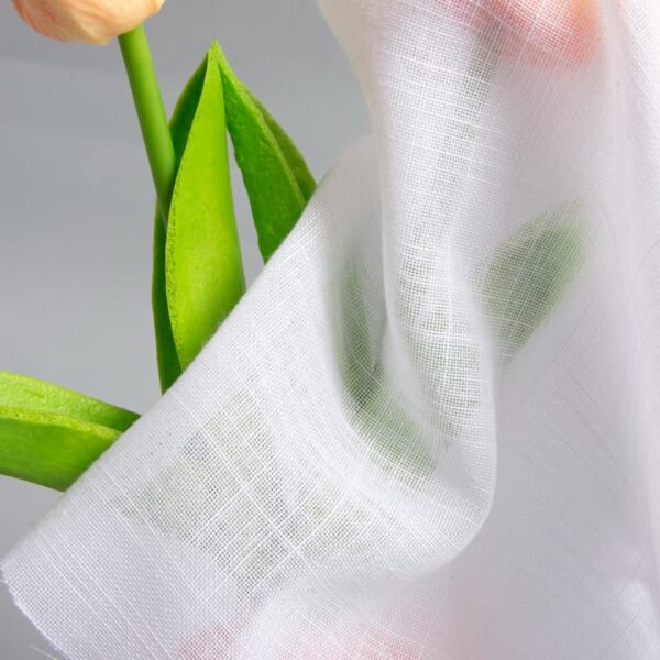 begoodtex-fiammifero-trasparente-bg-333-03 Tessuto voile di peso medio, bianco, ignifugo, trasparente, per tende ditel