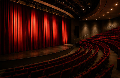 Soluciones de telas para cortinas opacas ignífugas 13 Aplicación de cortinas opacas para teatro