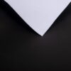 أقمشة Begoodtex المقاومة للهب - 00132 قماش صندوق إضاءة خلفي أسود مقاوم للهب من begoodtex مع سطح أبيض قابل للطباعة