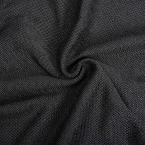 Begoodtex-vlamvertragende-stoffen-00346 Begoodtex inherent vlamvertragende, zware stof, zwart, dichte textuur
