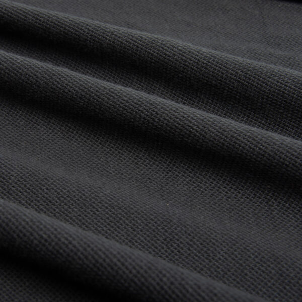 Begoodtex-Vlamvertragende-stoffen-00348 Begoodtex inherent vlamvertragende, zware stof, zwart, dichte textuur