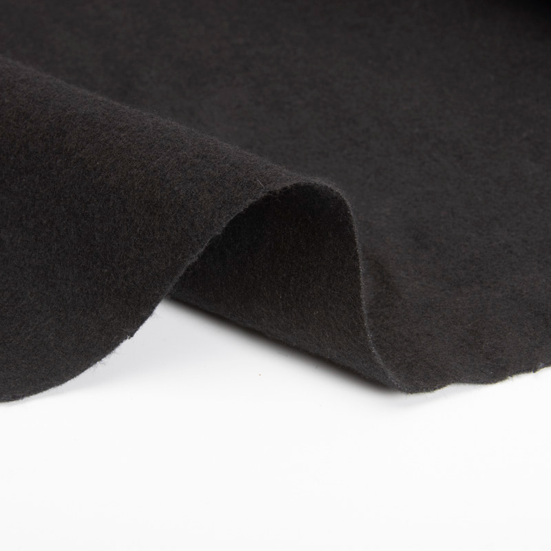 Begoodtex-Flame-Retardant-Fabrics-00424 begoodtex schwer entflammbarer schwarzer Bühnenvorhangstoff aus Baumwolle mit matter Oberfläche