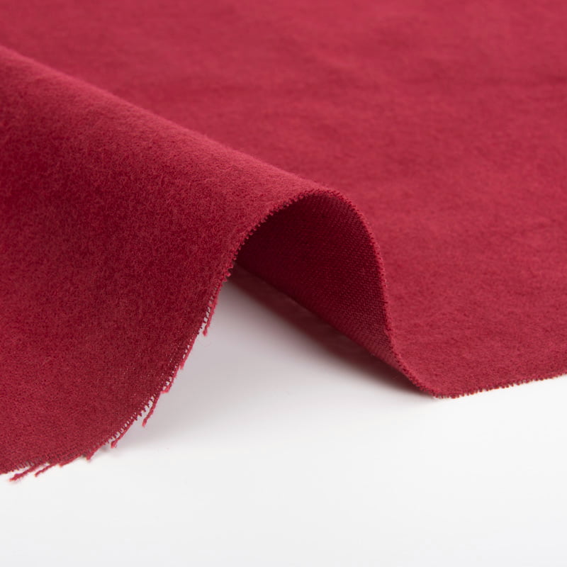 Begoodtex-Flame-Retardant-Fabrics-00434 begoodtex flammhemmender Bühnenvorhangstoff aus Baumwolle, bordeauxrot, matte Oberfläche