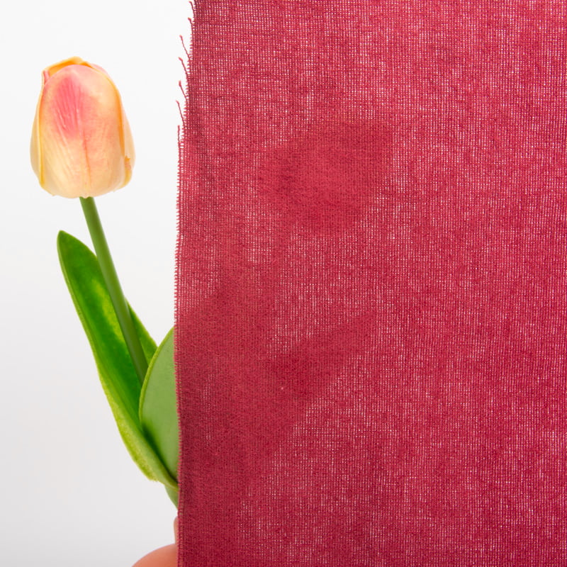 Begoodtex-Flame-Retardant-Fabrics-00436 begoodtex flammhemmender Bühnenvorhangstoff aus Baumwolle, bordeauxrot, matte Oberfläche