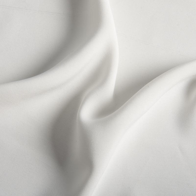 Begoodtex-Tejidos-Ignífugos-00467 Tejido Begoodtex ignífugo con aspecto de seda, superficie de poliéster y elastano blanco