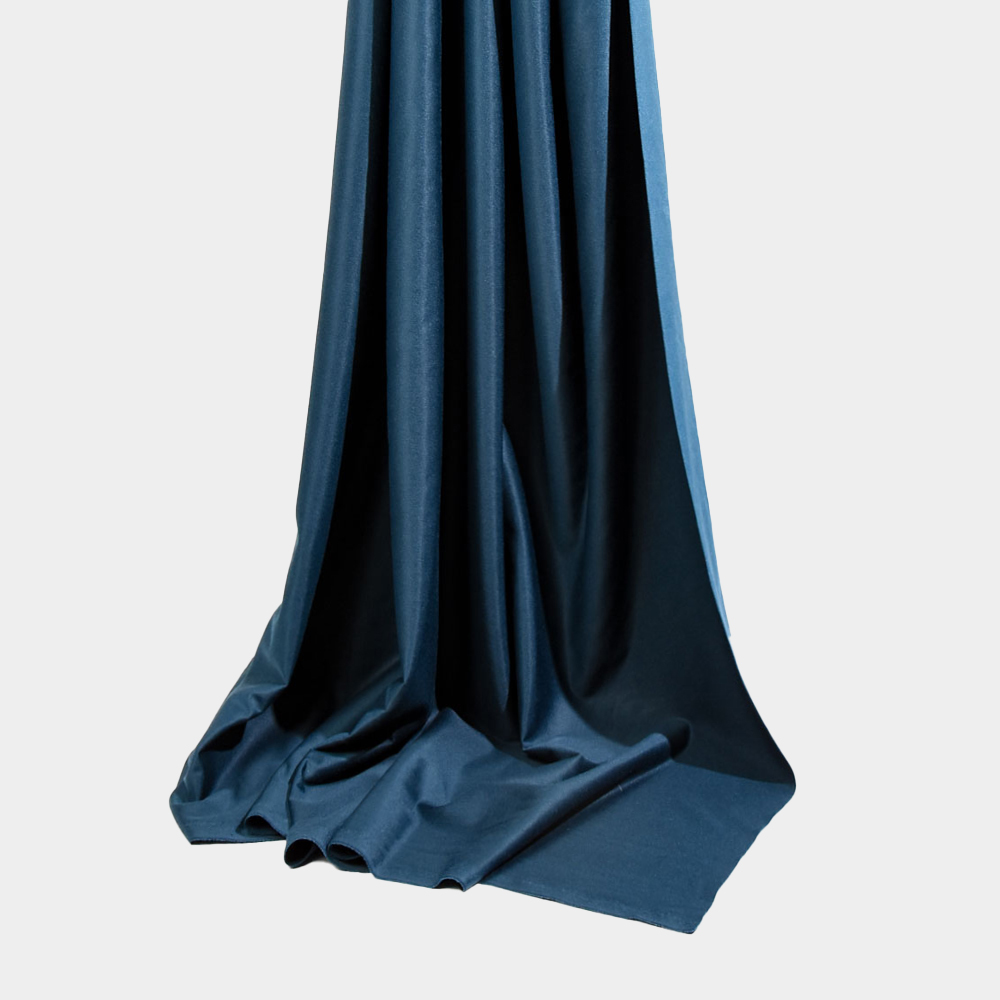 Flame Resistant Dutch Velvet Fabric for Garments, DarkSlateGray