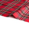 Inherent Flame Retardant Check Fabrics Polyester Flame Resistant Woven for Kids