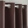Begoodtex® Flame Resistant Dimout Curtains with Silver Grommets, 1 Panel