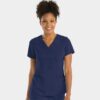 Flame-Retardant-Doctors-and-Nurses-Work-Clothes-2 Antibacterial Flame Retardant Women Hospital Staff Uniform Short Sleeve Verified for Global Supply from a China Textile Manufacturer