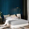 Breathable Soft Hotel Bedding Sheets with Waterproof and Flame Retardant Protection for Export Supply | 75 × 39 in | BS 5815