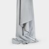 Faux Linen Polyester Dimout Curtain Fabric with Blackout and Flame Retardancy for Export Supply | 350 g/m² | 300 cm | BS 5867 Type C