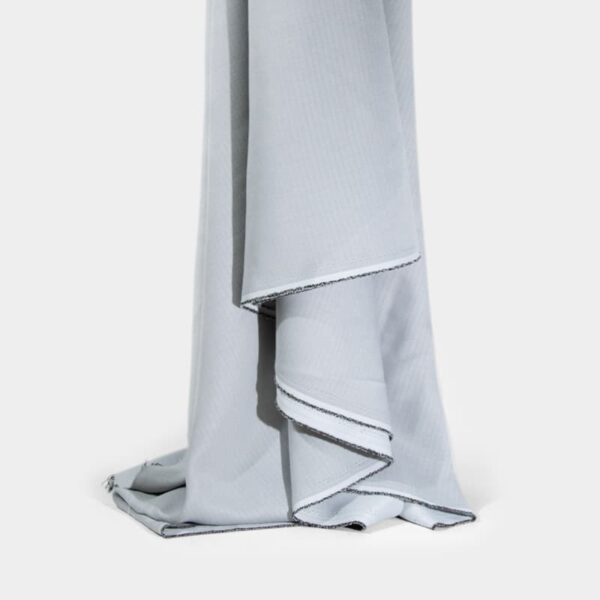 Faux Linen Polyester Dimout Curtain Fabric with Blackout and Flame Retardancy for Export Supply | 350 g/m² | 300 cm | BS 5867 Type C