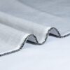 Faux Linen Polyester Dimout Curtain Fabric with Blackout and Flame Retardancy for Export Supply | 350 g/m² | 300 cm | BS 5867 Type C