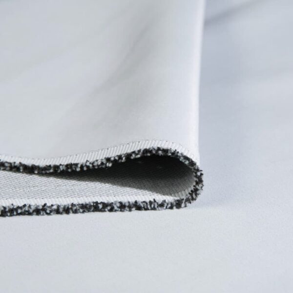 Faux Linen Polyester Dimout Curtain Fabric with Blackout and Flame Retardancy for Export Supply | 350 g/m² | 300 cm | BS 5867 Type C