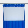 Rideau en maille de tissu non tissé en polyester ignifuge inhérent