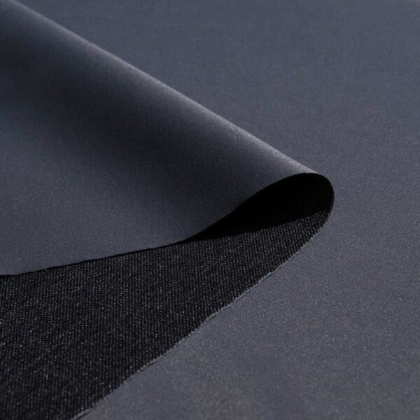 Flame Retardant Faux Linen Dimout Curtain Fabric Polyester