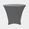 Permanent Flame Retardant Stretch Spandex Table Cover for Bulk Event Decoration Production from a China Textile Mill | 36 × 30 in | NFPA 701