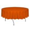 Flame Retardant Round Table Cloth Polyester with Antibacterial Protection for Custom Banquet Decoration Textiles | 84 × 84 in | NFPA 701