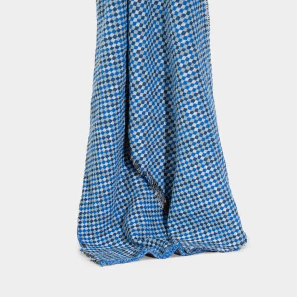 영구 난연 원사 염색 자카드 직물, 폭 150cm, 울 80%