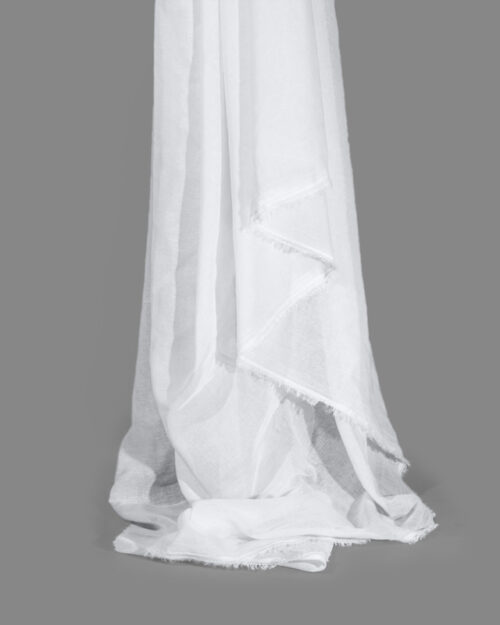 Flame Retardant Polyester Voile Fabric for Curtains, 300cm Width