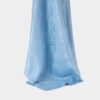 Permanent flammhemmender Jacquardstoff in LightSkyBlue für Vorhänge, 180 cm Breite, 100 % Polyester