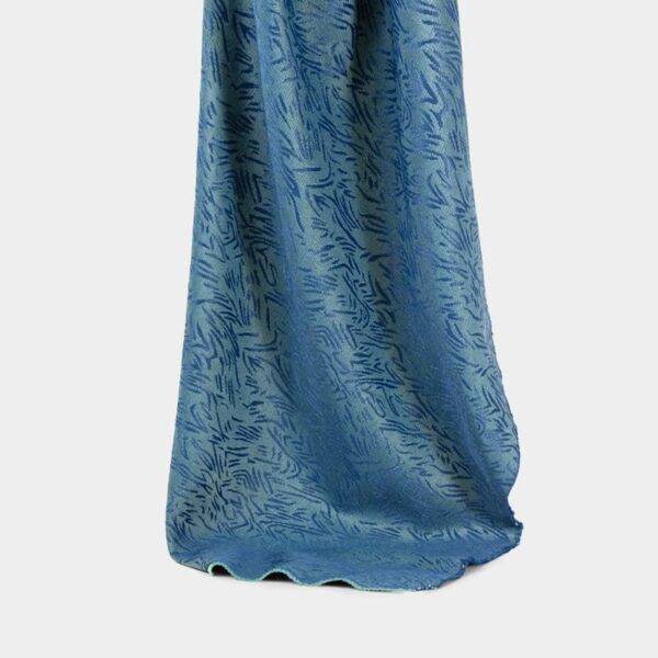 Inherente vlamvertragende garengeverfde jacquardstof, 150 cm breed, 100% polyester