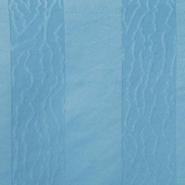Tecido Jacquard à prova de fogo inerente em LightSkyBlue para cortinas, 150 cm de largura, 100% poliéster