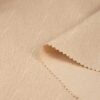 Tissu Jacquard ignifuge permanent en NavajoWhite pour rideaux, largeur 150 cm, 100 % polyester