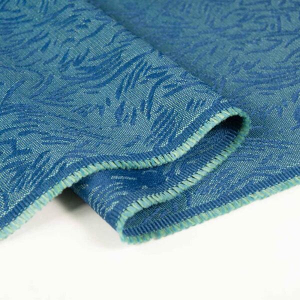 Inherente vlamvertragende garengeverfde jacquardstof, 150 cm breed, 100% polyester