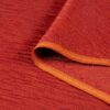 Tessuto Jacquard ignifugo intrinseco in rosso scuro, larghezza 150 cm, 100% poliestere per biancheria da letto