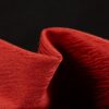 Tessuto Jacquard ignifugo intrinseco in rosso scuro, larghezza 150 cm, 100% poliestere per biancheria da letto