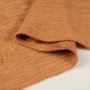 Tessuto jacquard resistente al fuoco permanente in marrone sabbia per tessili per la casa, larghezza 150 cm, 100% poliestere