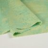 Tissu jacquard teint en fil ignifuge inhérent en vert clair pour rideaux, largeur 150 cm, 100 % polyester