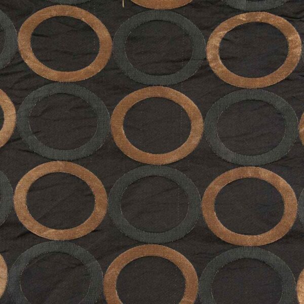 Flammhemmender, garngefärbter Jacquardstoff, 150 cm Breite, 100 % Polyester