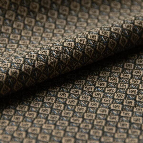 Feuerbeständiger, garngefärbter Jacquardstoff, 150 cm Breite, NF-P92-503-M1