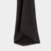 Permanent Flame Resistant Warp Knitted Velvet Flannelette Fabric in Black 100% Polyester, JIS L 1091
