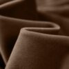 Vlambestendig kettinggebreid fluwelen flanellen stof Geborstelde stof in zadelbruin 100% polyester