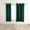 Permanent Flame Retardant Polyester Blackout Curtains for Global Project Supply | 42/52 in Width × 63-95 in Length | BS 5867 Type C