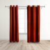 Permanent Flame Retardant Polyester Blackout Curtains for Global Project Supply | 42/52 in Width × 63-95 in Length | BS 5867 Type C