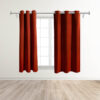 Permanent Flame Retardant Polyester Blackout Curtains for Global Project Supply | 42/52 in Width × 63-95 in Length | BS 5867 Type C