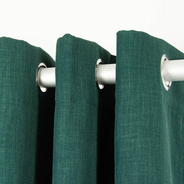 Permanent Flame Retardant Polyester Blackout Curtains for Global Project Supply | 42/52 in Width × 63-95 in Length | BS 5867 Type C