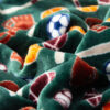 Polyester Printed Blanket, Soft and Warm Plush with Flame Retardant Protection for Global Project Supply | 80 × 60 in | BS 5815