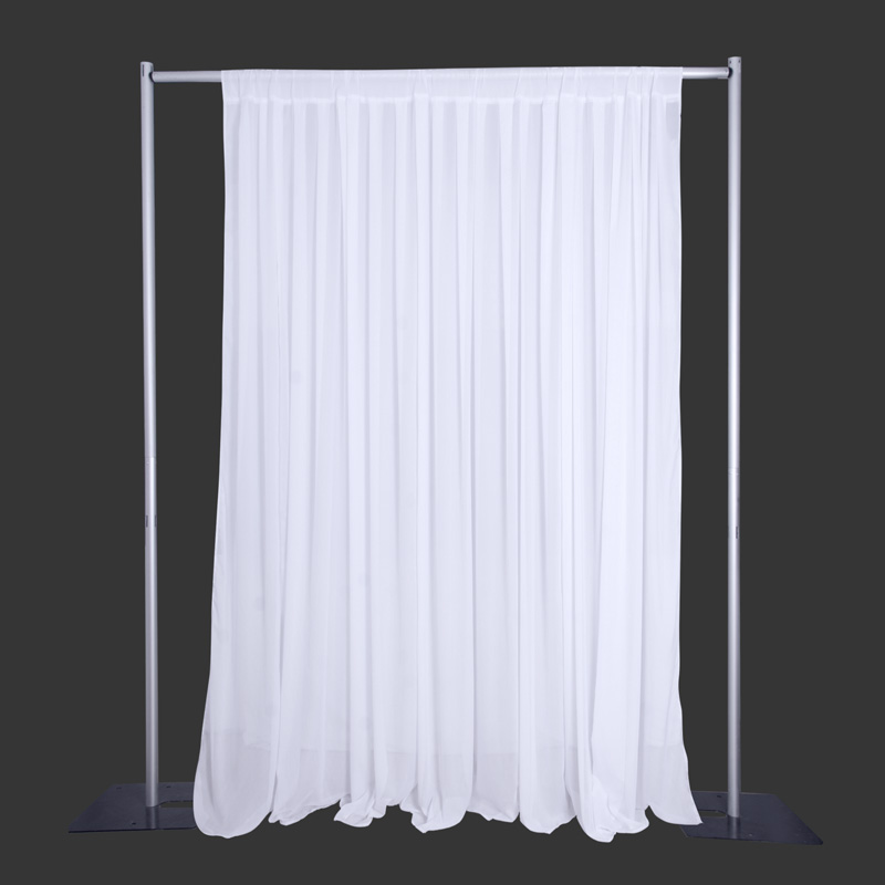 Flame Retardant Chiffon Backdrop Curtains for Wedding Decoration